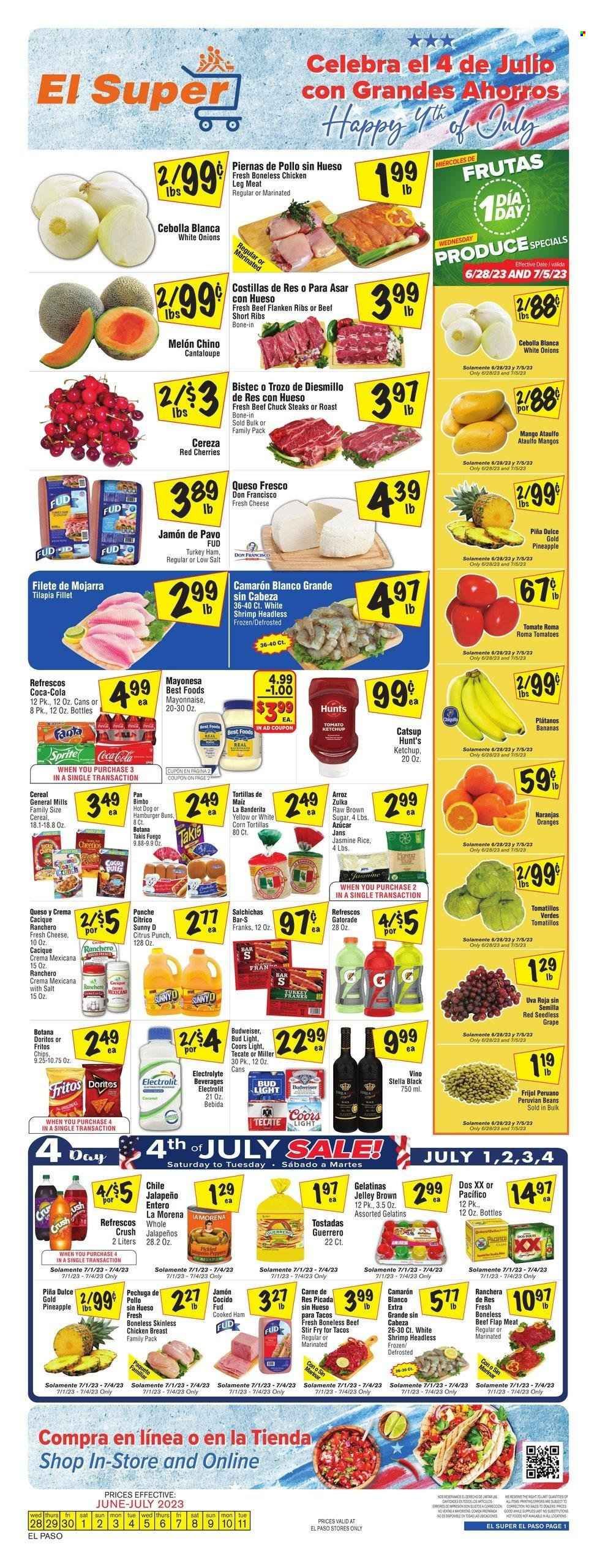 El Super (TX) Weekly Ad Flyer Specials July 5 to July 11, 2023