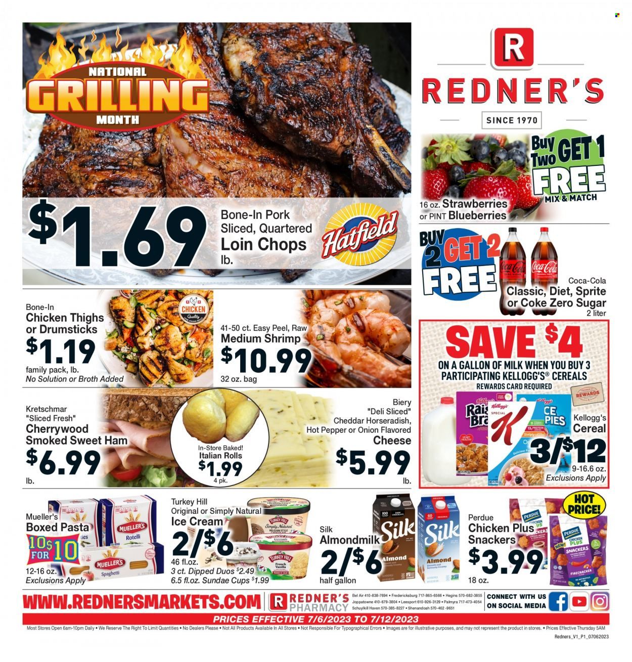 Redner's Markets (DE, MD, PA) Weekly Ad Flyer Specials July 6 to July 12, 2023