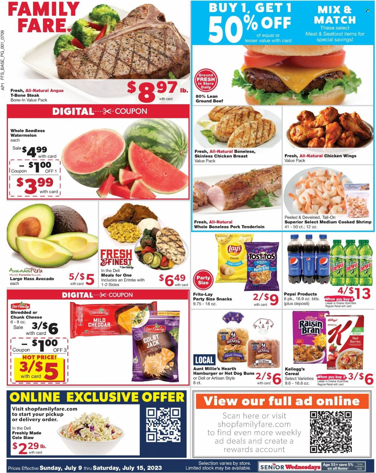 Family Fare (MI) Weekly Ad Flyer Specials July 9 to July 15, 2023