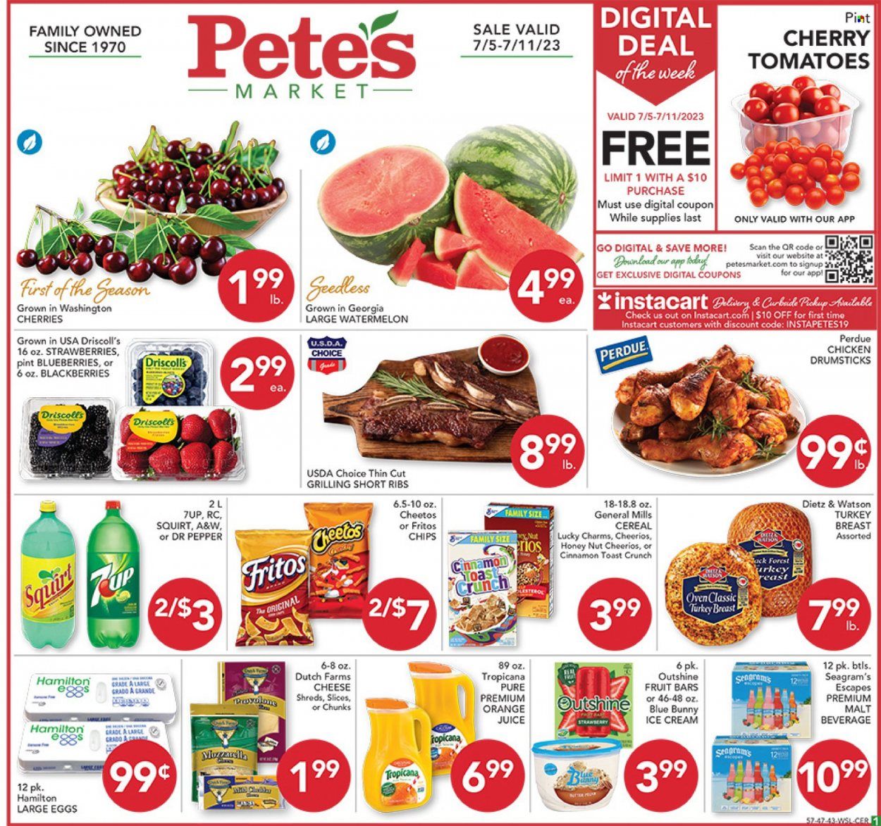 Pete's Fresh Market (IL) Weekly Ad Flyer Specials July 5 to July 11, 2023