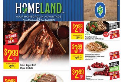 Homeland (OK, TX) Weekly Ad Flyer Specials July 5 to July 11, 2023