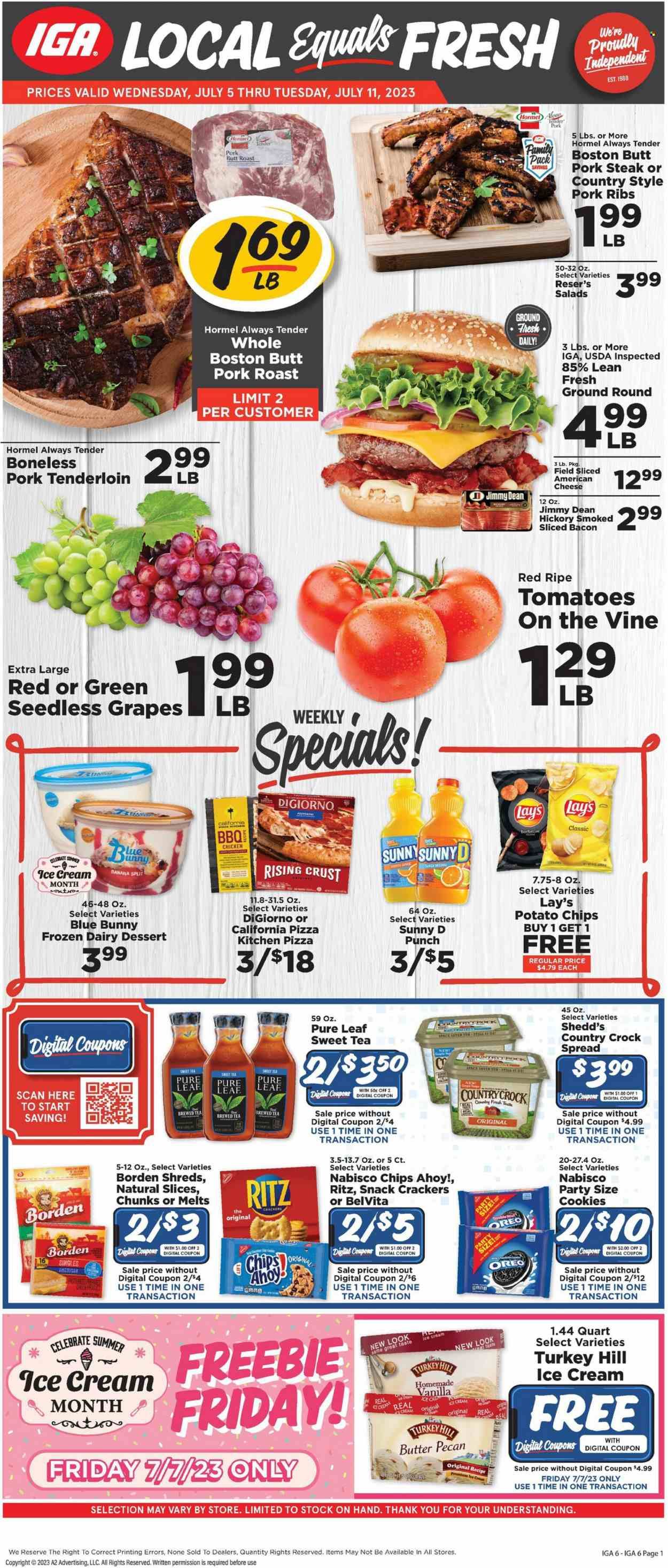 IGA (TN) Weekly Ad Flyer Specials July 5 to July 11, 2023