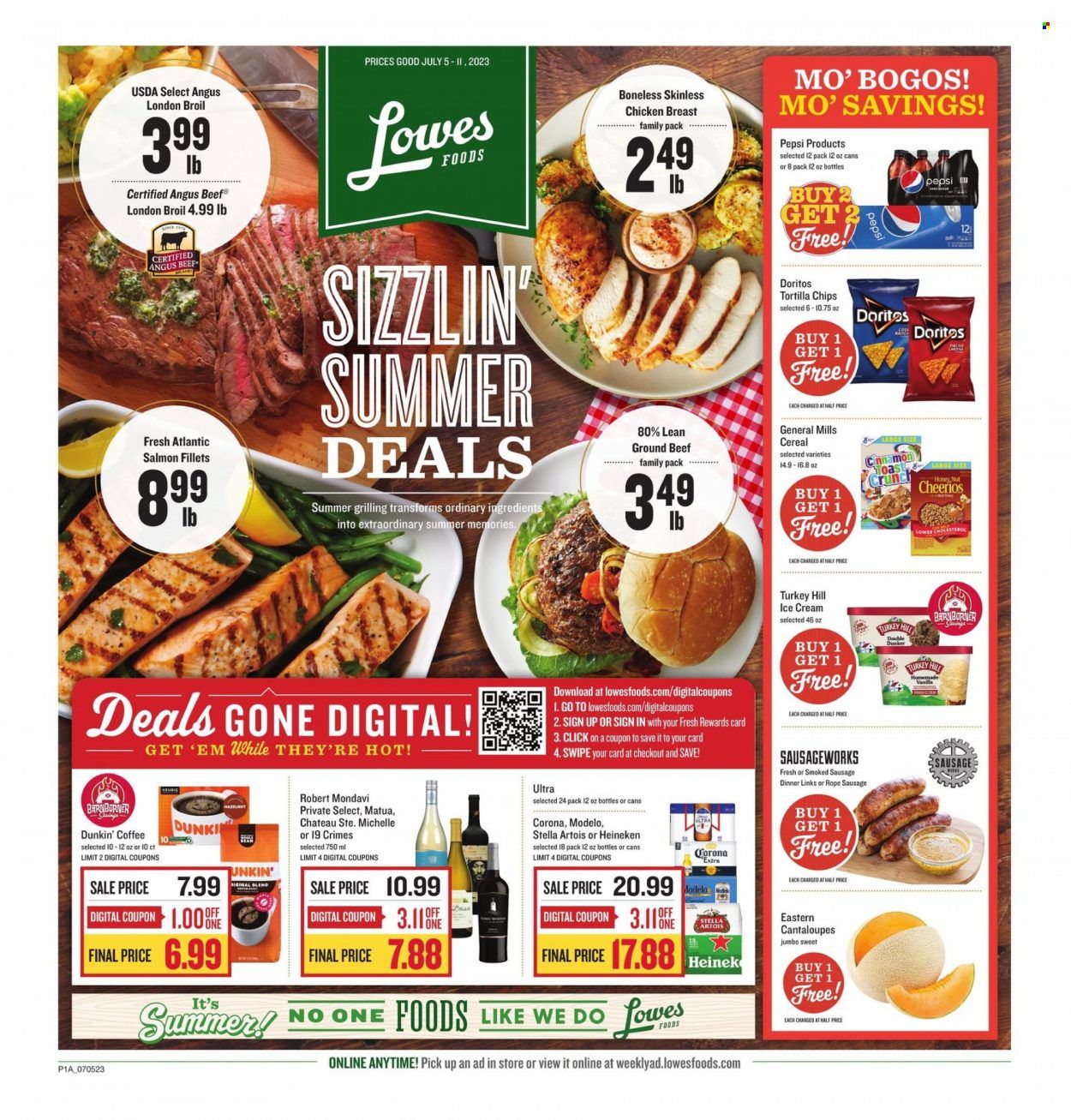 Lowes Foods (NC, SC) Weekly Ad Flyer Specials July 5 to July 11, 2023