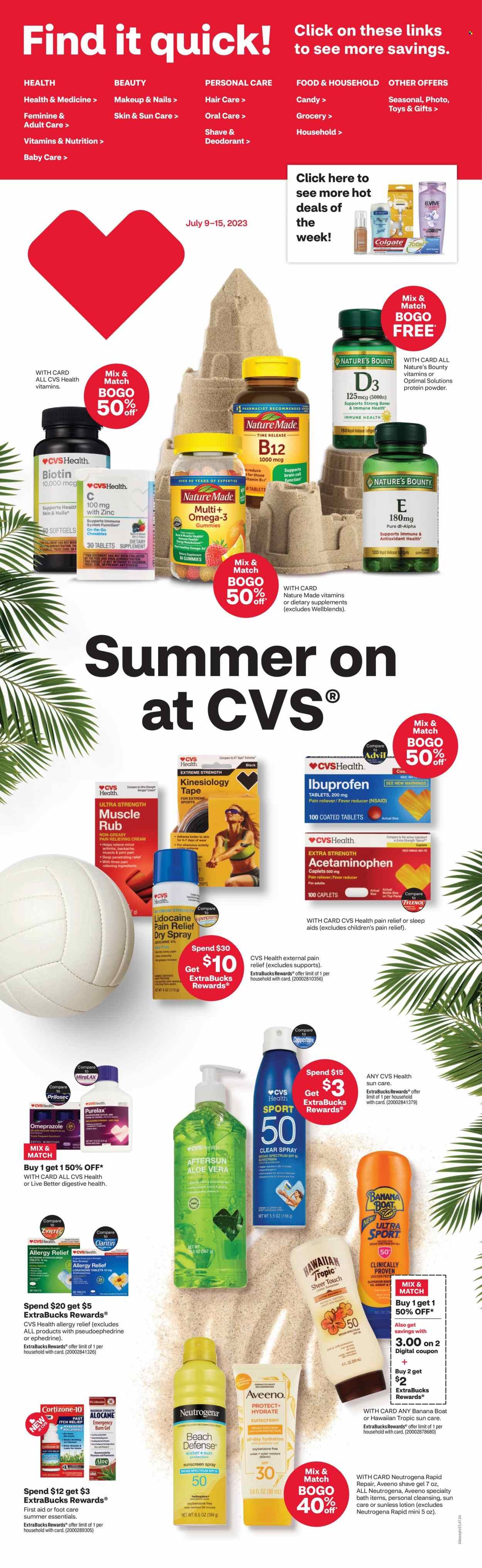 CVS Pharmacy Weekly Ad Flyer Specials July 9 to July 15, 2023