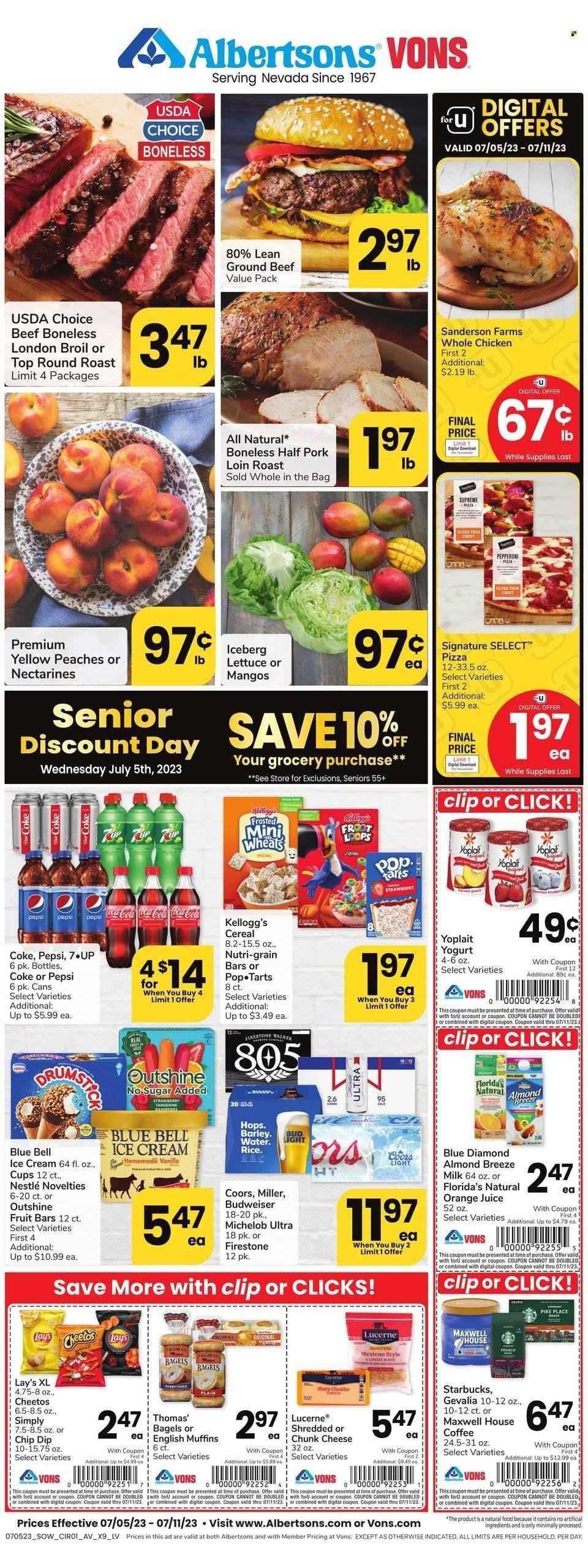 Vons (NV) Weekly Ad Flyer Specials July 5 to July 11, 2023