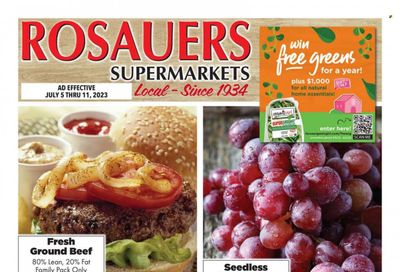 Rosauers (ID, MT, OR, WA) Weekly Ad Flyer Specials July 5 to July 11, 2023
