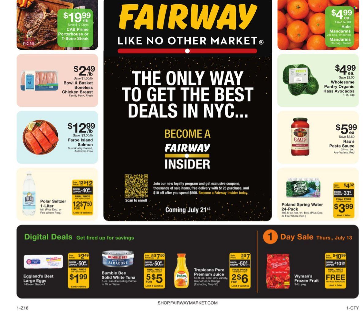 Fairway Market (CT, NJ, NY) Weekly Ad Flyer Specials July 7 to July 13, 2023