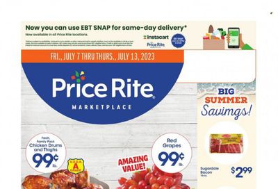 Price Rite (CT, MA, MD, NH, NJ, NY, PA, RI) Weekly Ad Flyer Specials July 7 to July 13, 2023