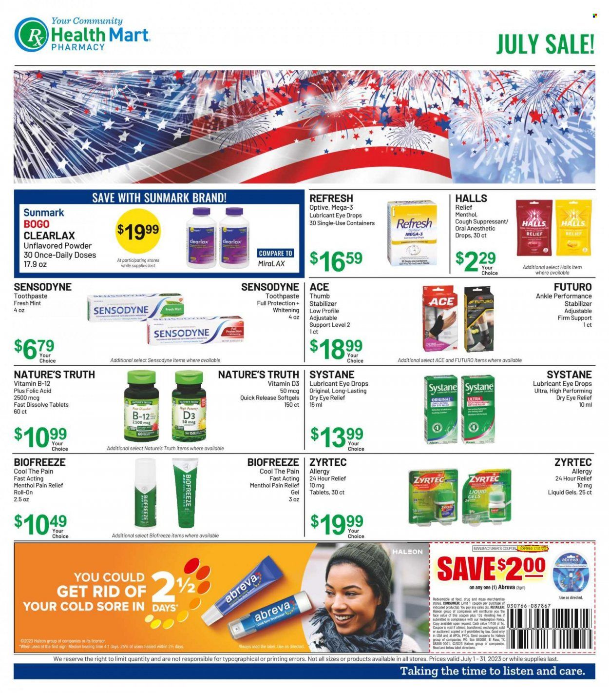 Health Mart Weekly Ad Flyer Specials July 1 to July 31, 2023