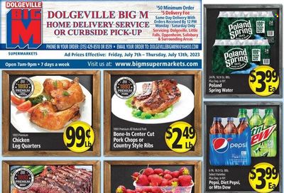 Big M (NY, PA) Weekly Ad Flyer Specials July 7 to July 13, 2023