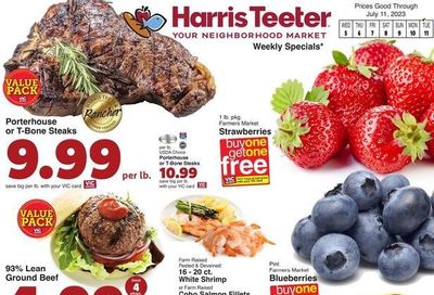 Harris Teeter Weekly Ad Flyer Specials July 5 to July 11, 2023