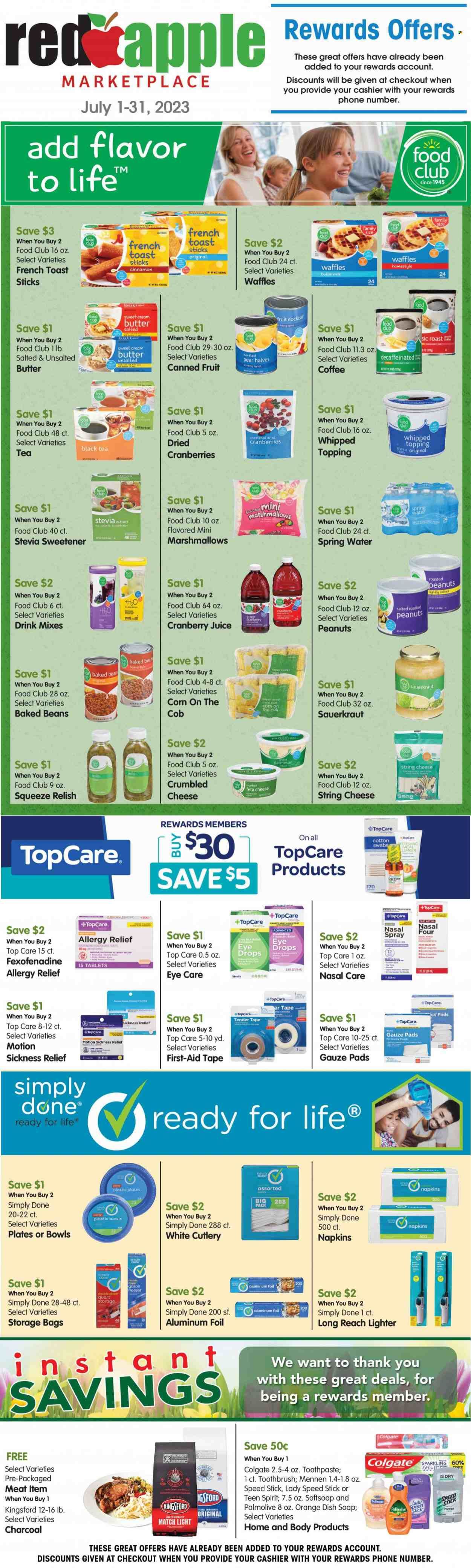 Red Apple Marketplace (OR) Weekly Ad Flyer Specials July 1 to July 31, 2023