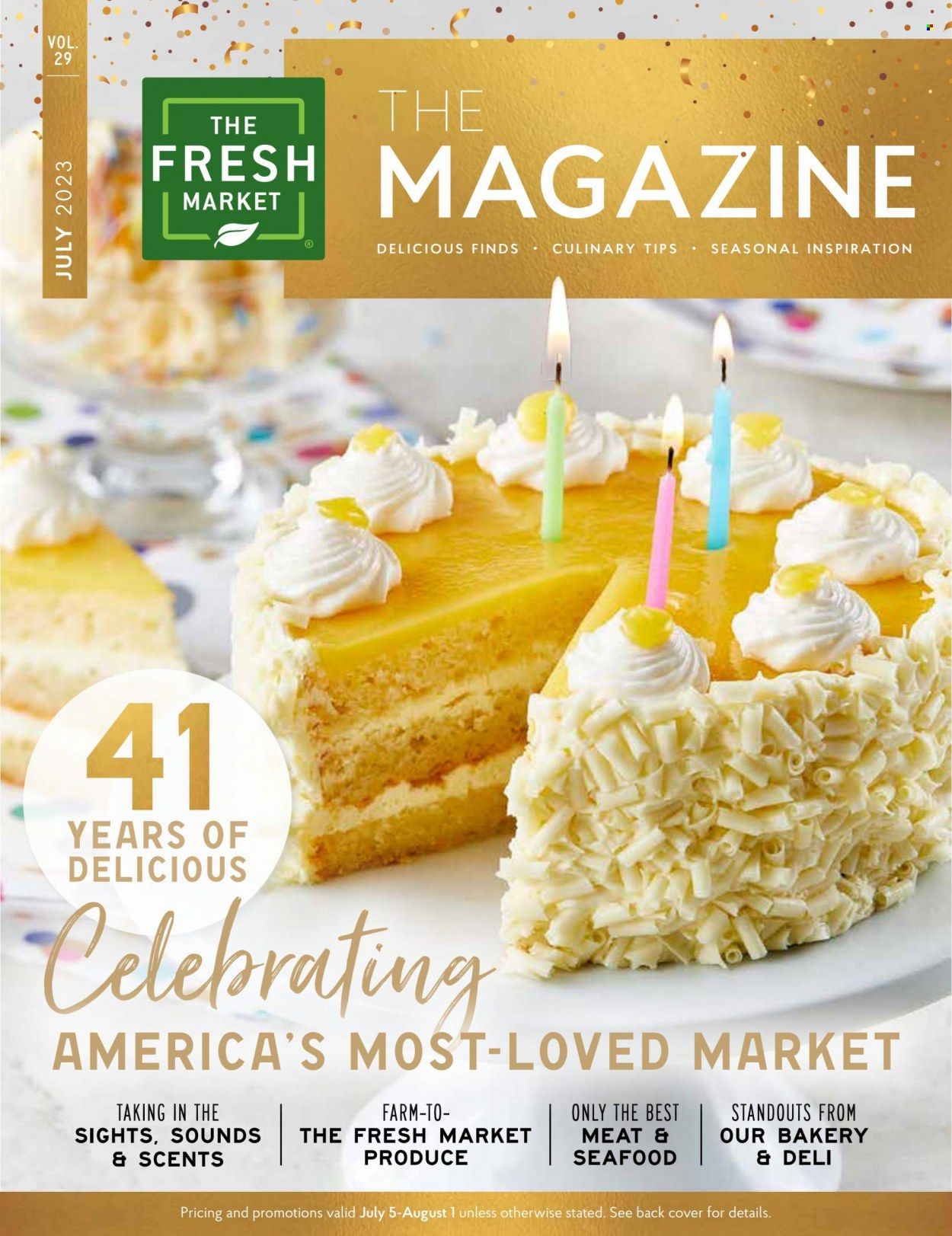The Fresh Market Weekly Ad Flyer Specials July 5 to August 1, 2023
