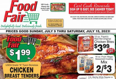 Food Fair Market (KY, OH, WV) Weekly Ad Flyer Specials July 9 to July 15, 2023