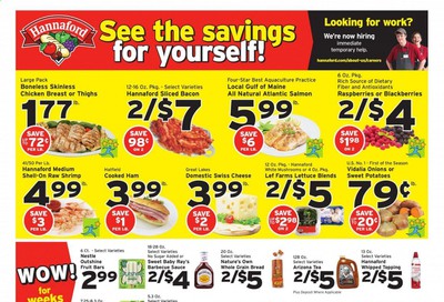 Hannaford Weekly Ad & Flyer May 10 to 16