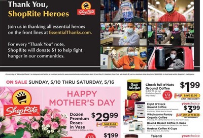 ShopRite Weekly Ad & Flyer May 10 to 16