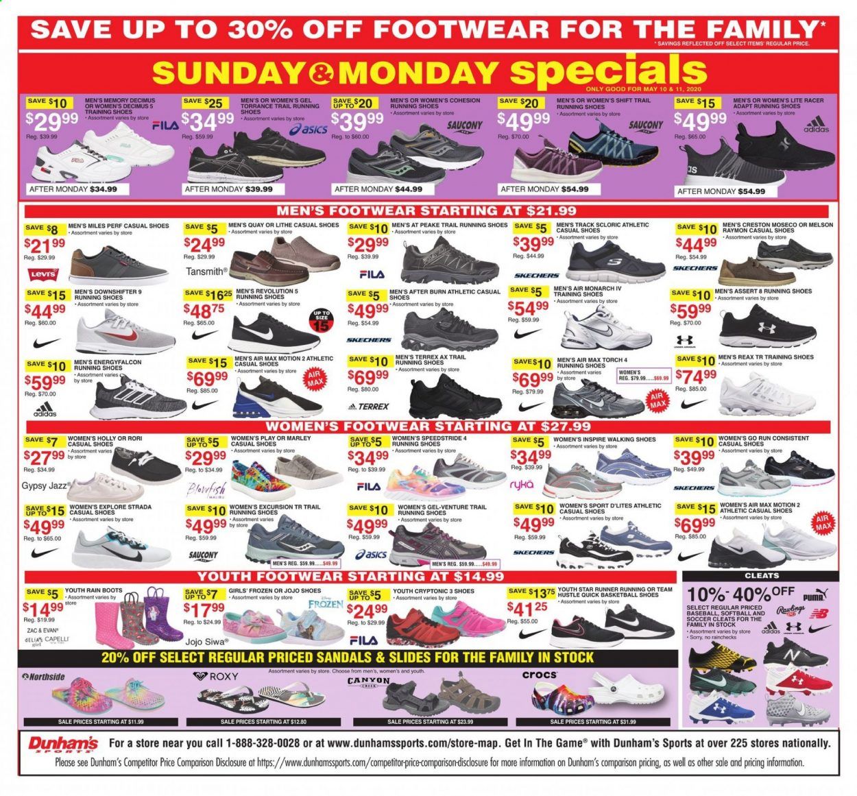 Dunham's Sports Weekly Ad & Flyer May 9 to 14