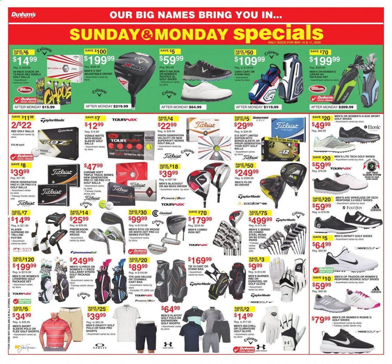 Dunham's Sports Weekly Ad & Flyer May 9 to 14