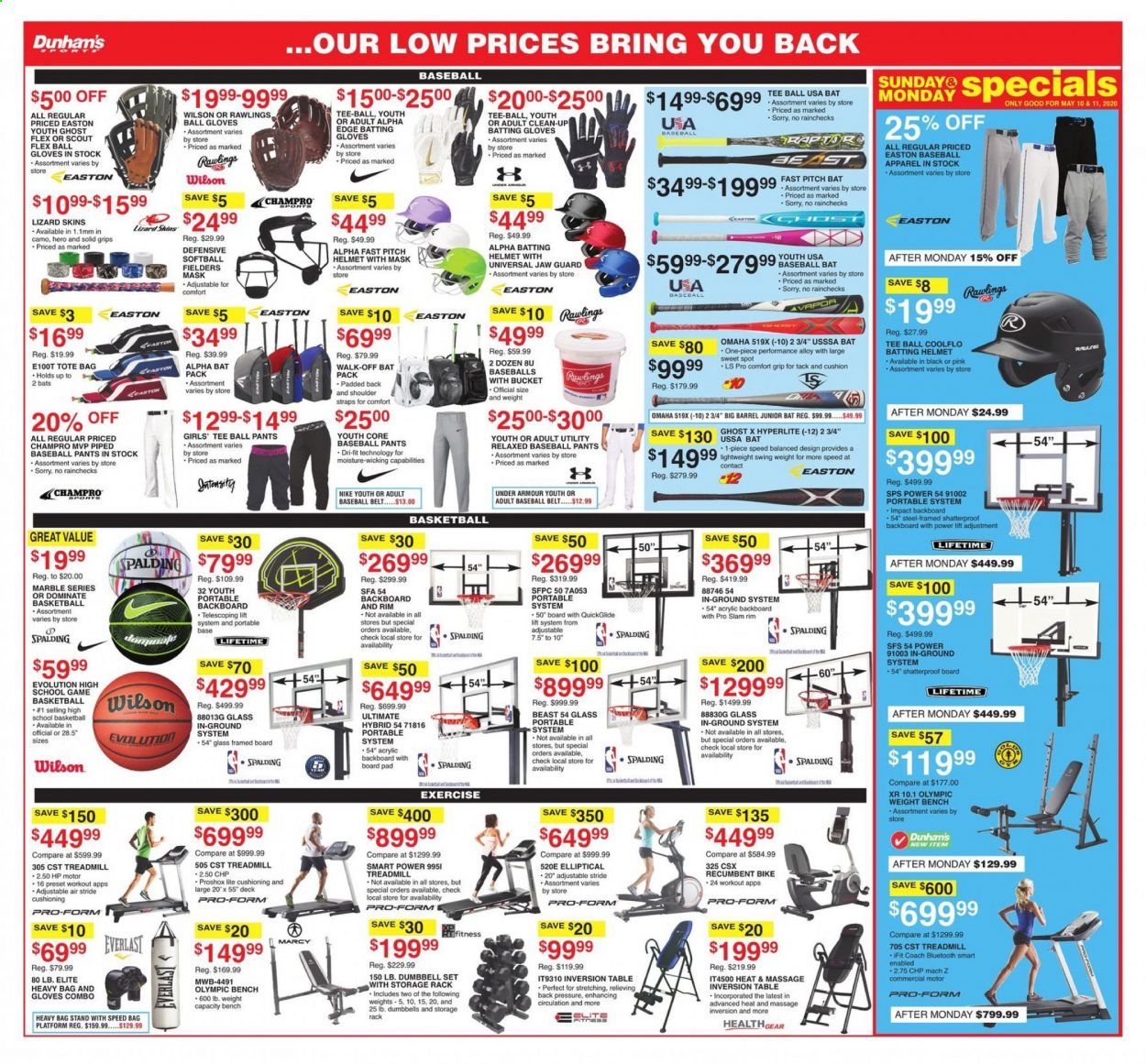 Dunham's Sports Weekly Ad & Flyer May 9 to 14