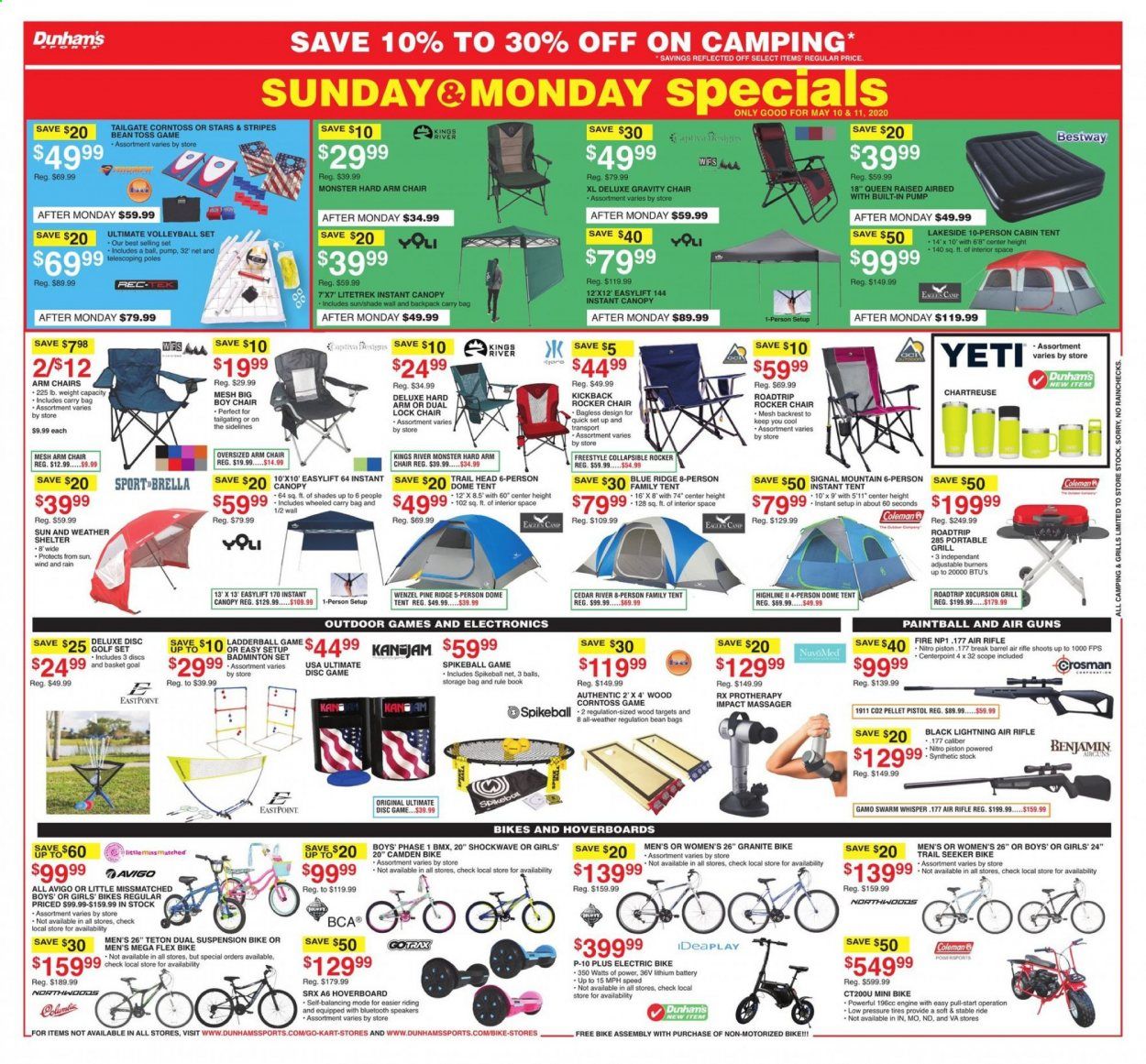 Dunham's Sports Weekly Ad & Flyer May 9 to 14