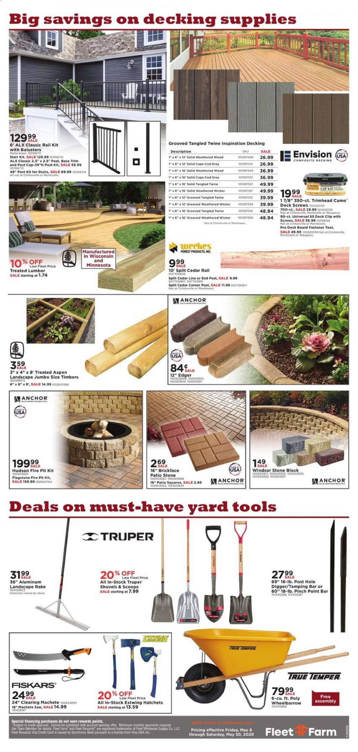 Fleet Farm Weekly Ad & Flyer May 8 to 30