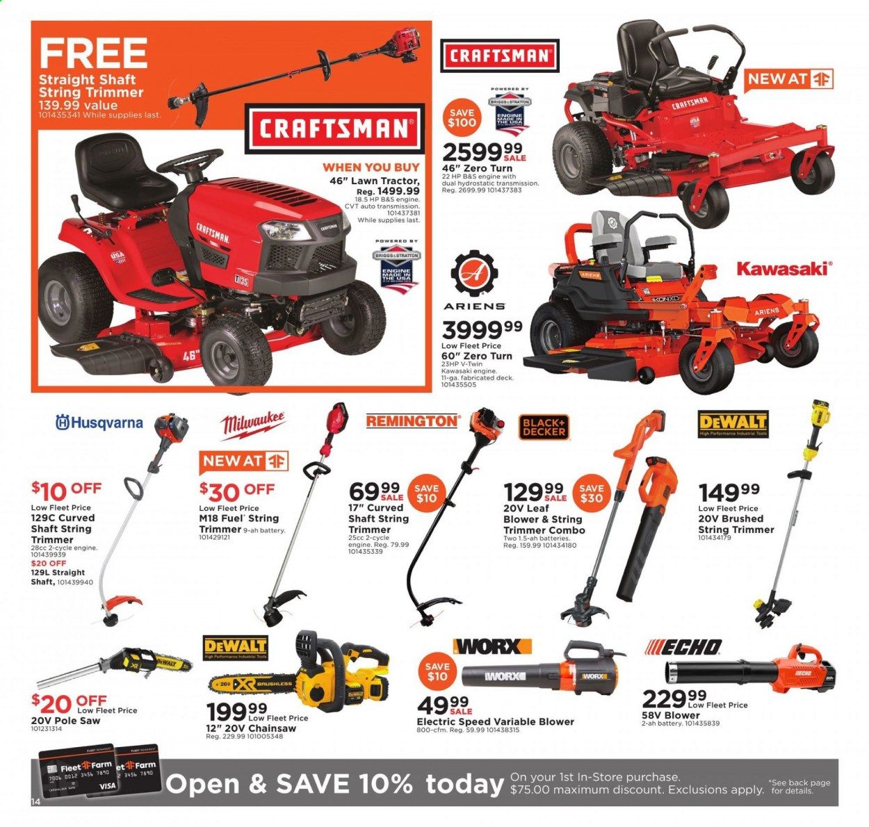 Fleet Farm Weekly Ad & Flyer May 8 to 16
