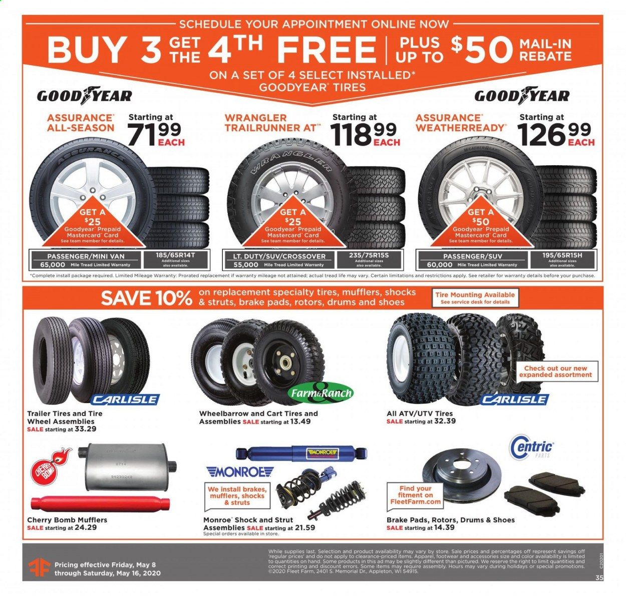 Fleet Farm Weekly Ad & Flyer May 8 to 16
