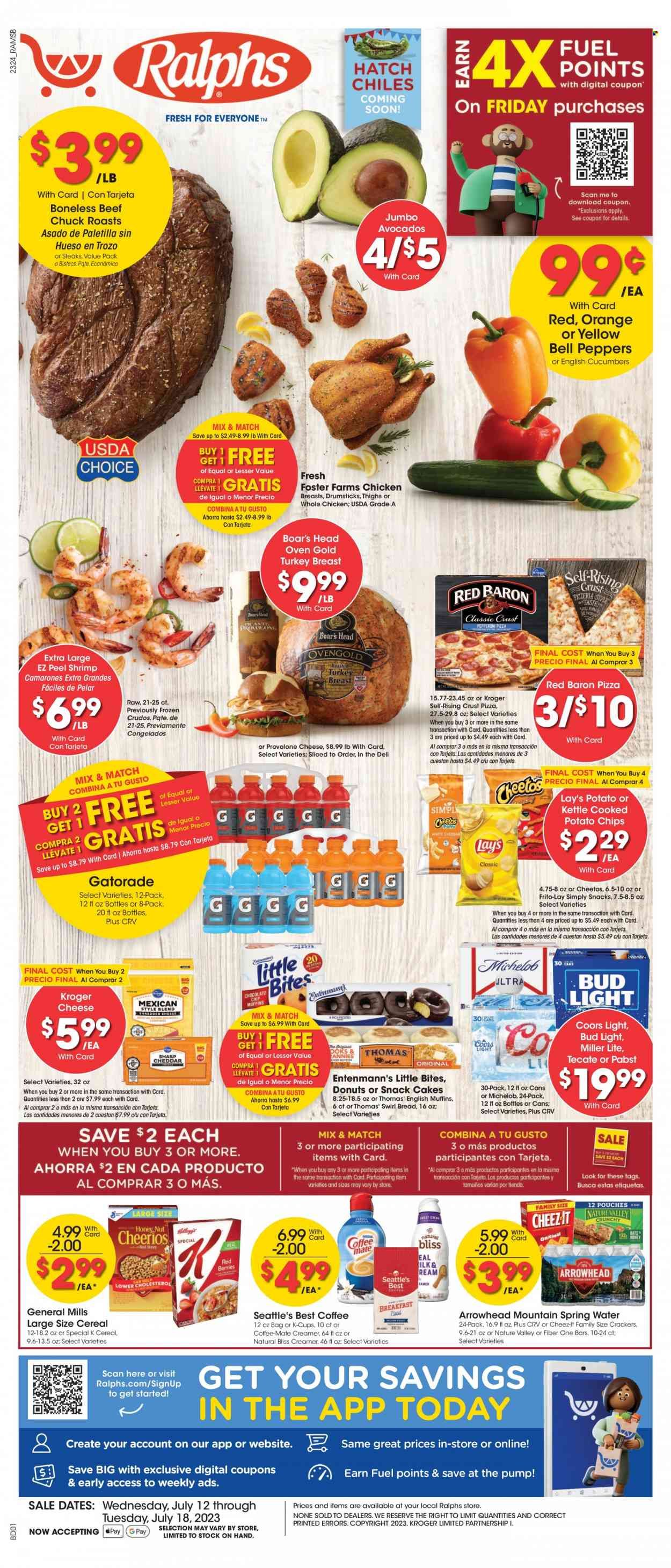Ralphs (CA) Weekly Ad Flyer Specials July 12 to July 18, 2023