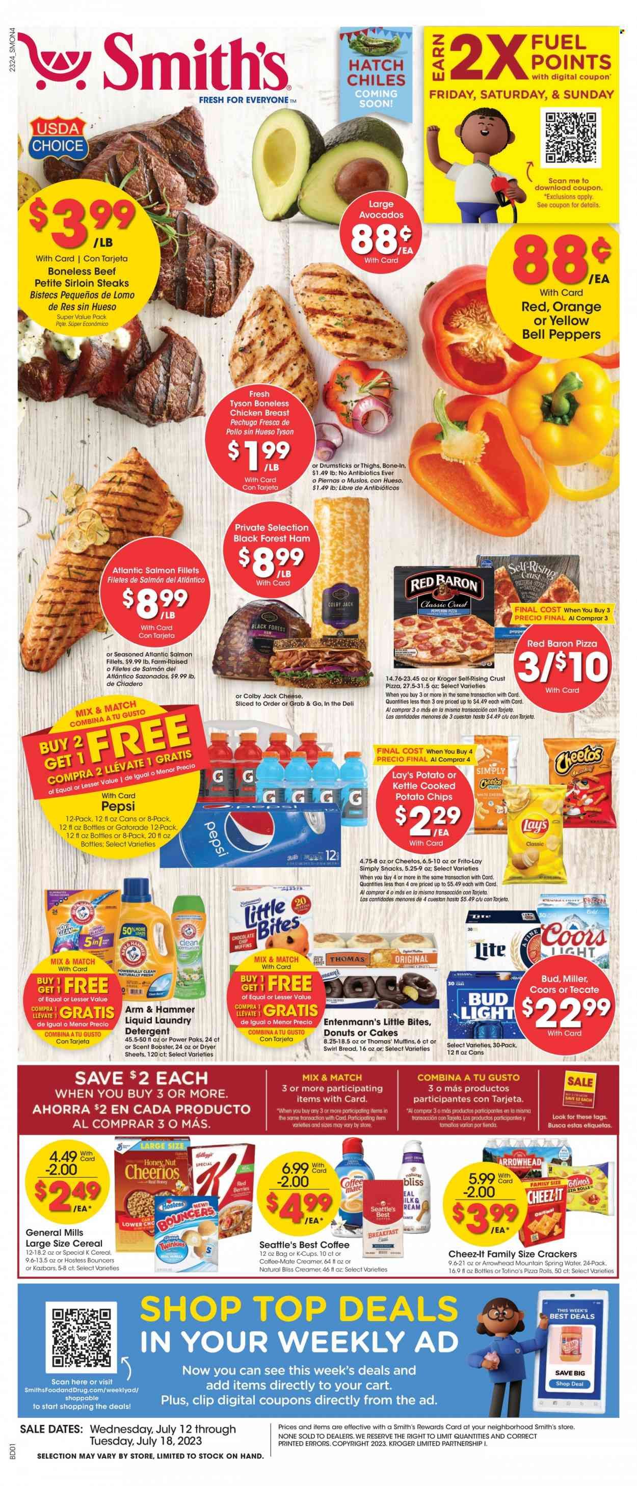 Smith's (AZ, ID, MT, NM, NV, UT, WY) Weekly Ad Flyer Specials July 12 to July 18, 2023