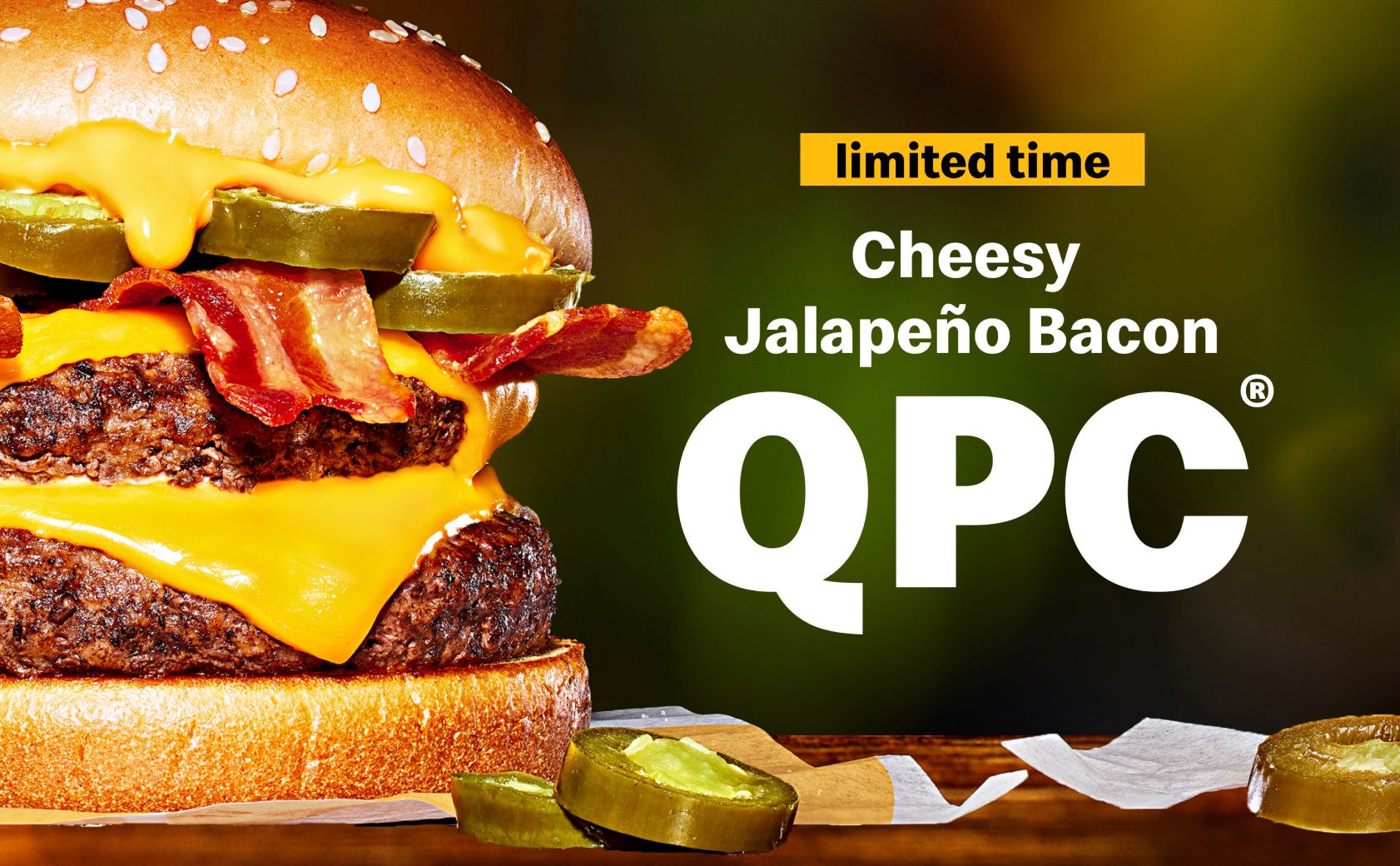 McDonald’s Premiers their New Cheesy Jalapeño Bacon Quarter Pounder with Cheese for a Limited Time McDonald’s Premiers their New Cheesy Jalapeño Bacon Quarter Pounder with Cheese for a Limited Time