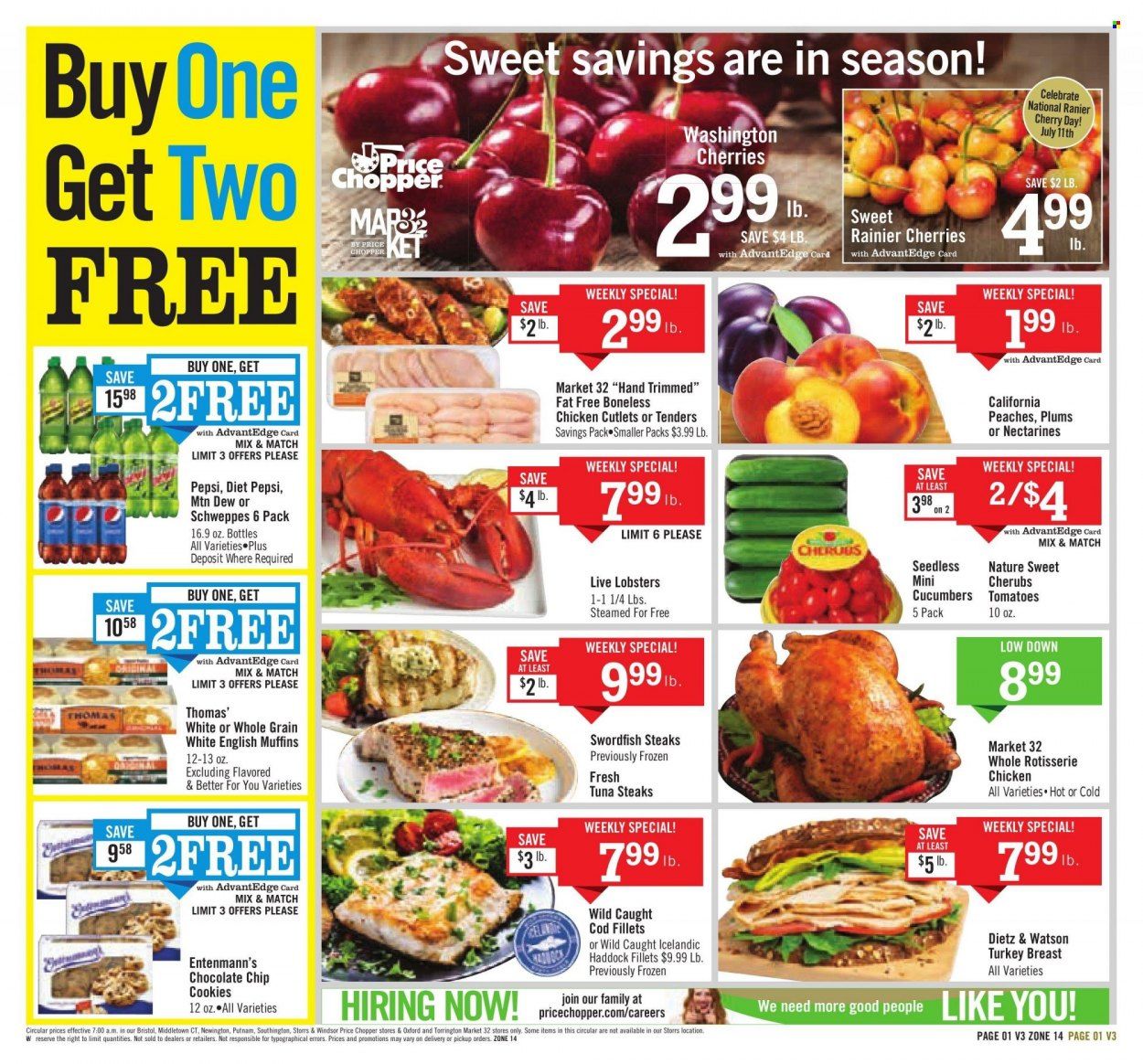 Price Chopper (CT) Weekly Ad Flyer Specials July 9 to July 15, 2023
