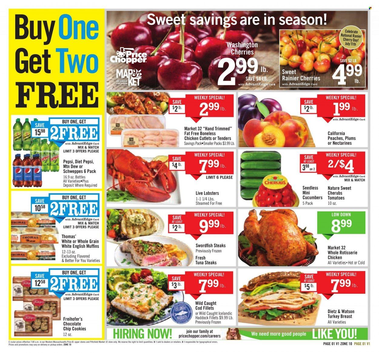 Price Chopper (MA) Weekly Ad Flyer Specials July 9 to July 15, 2023