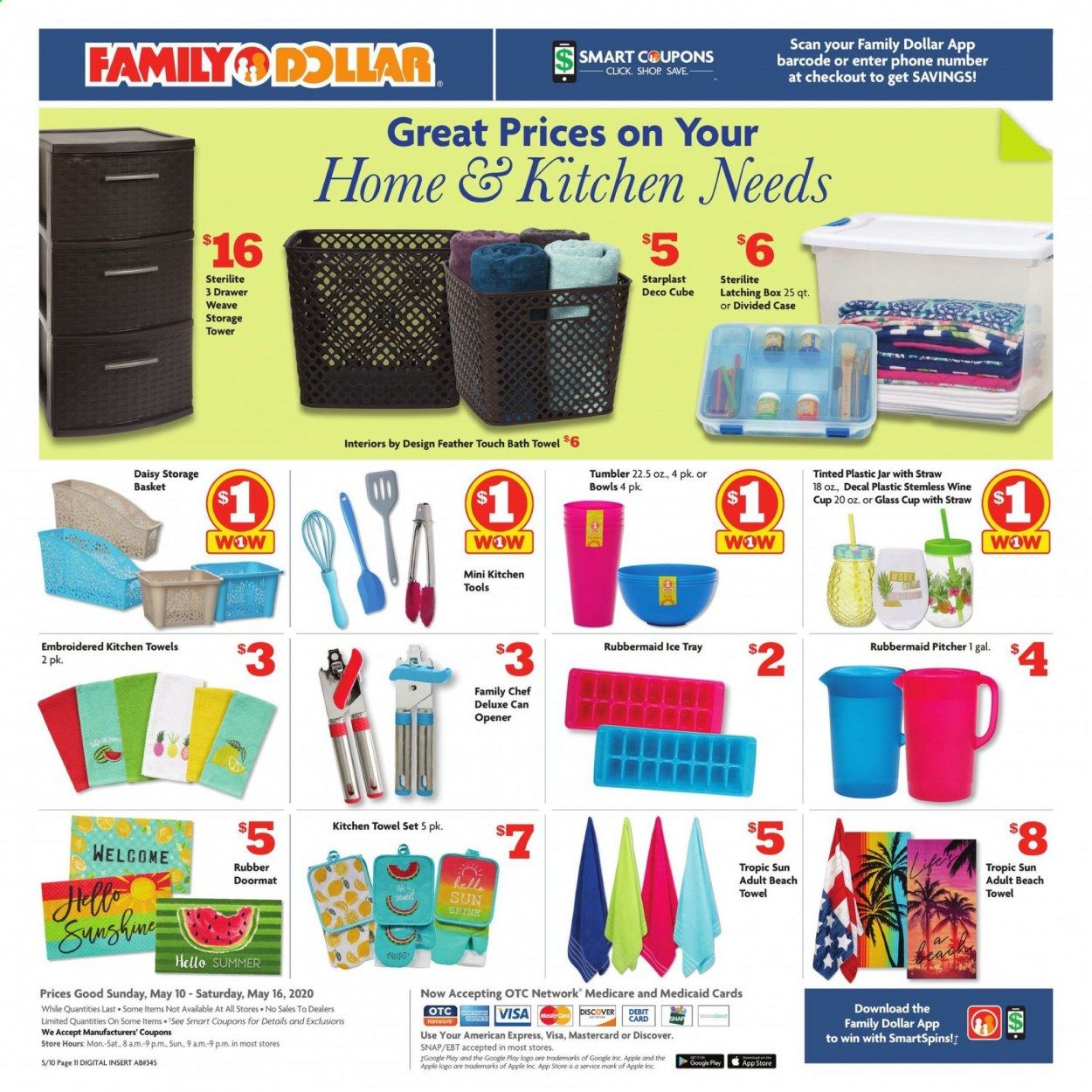 Family Dollar Weekly Ad & Flyer May 10 to 16