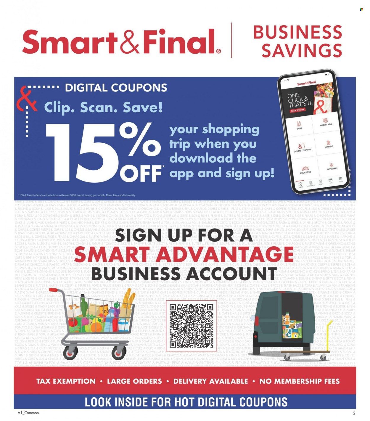 Smart & Final (AZ, CA) Weekly Ad Flyer Specials July 12 to July 25, 2023