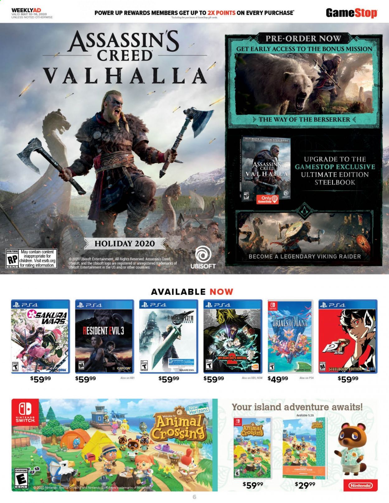 GameStop Weekly Ad & Flyer May 10 to 16