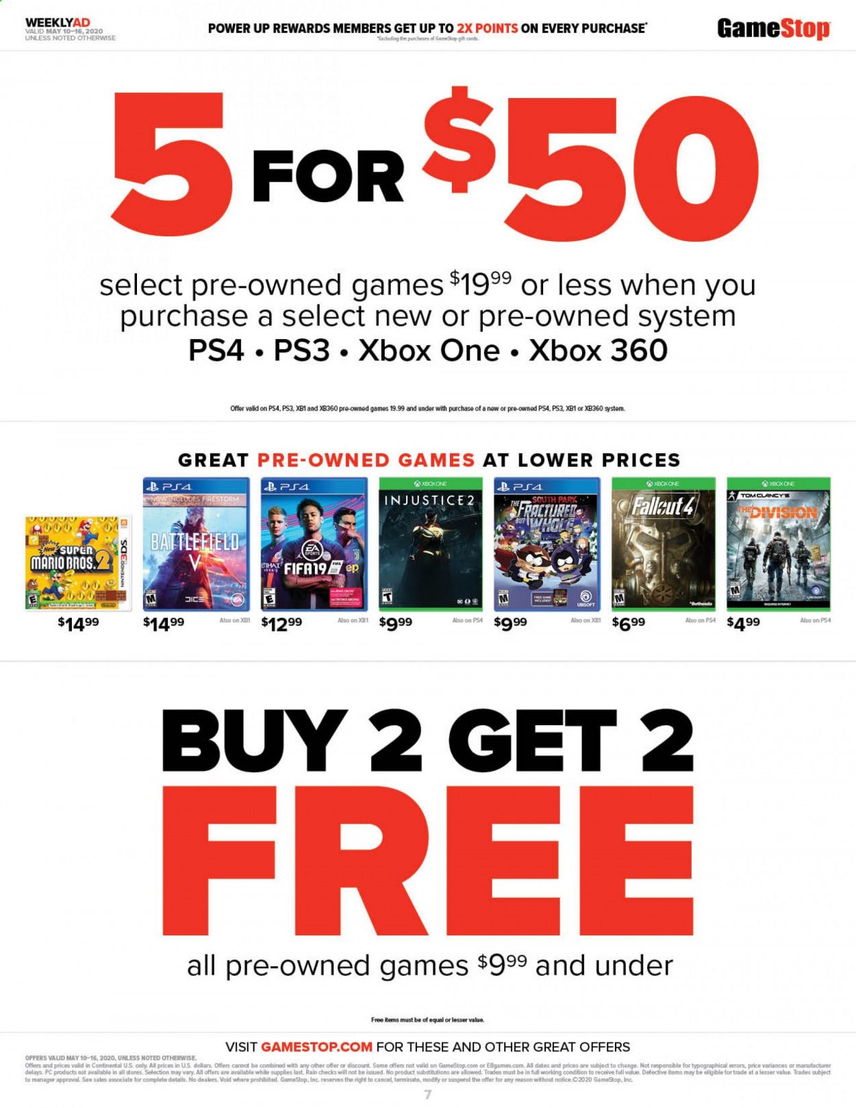 GameStop Weekly Ad & Flyer May 10 to 16