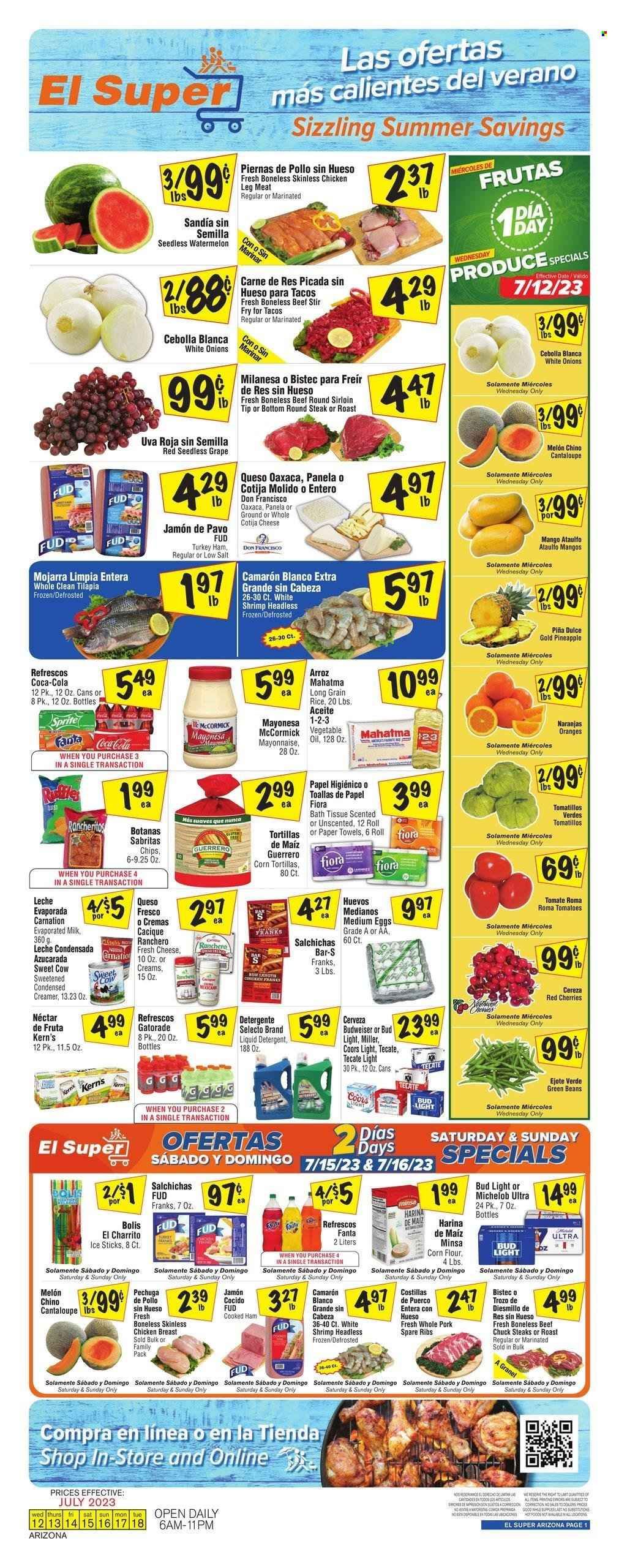 El Super (AZ) Weekly Ad Flyer Specials July 12 to July 25, 2023