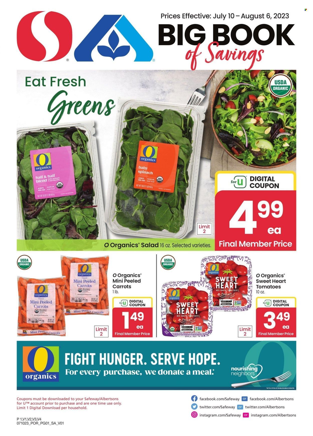 Safeway (OR, WA) Weekly Ad Flyer Specials July 10 to August 6, 2023