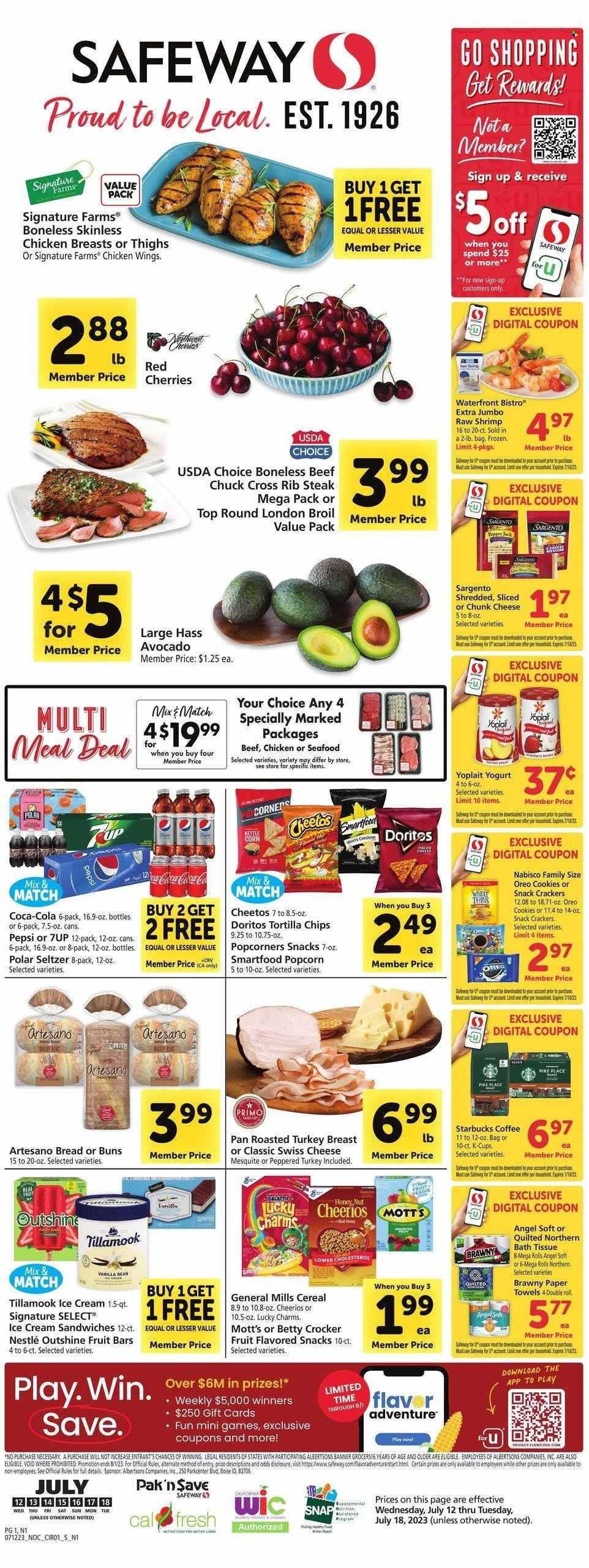 Safeway (CA) Weekly Ad Flyer Specials July 12 to July 18, 2023