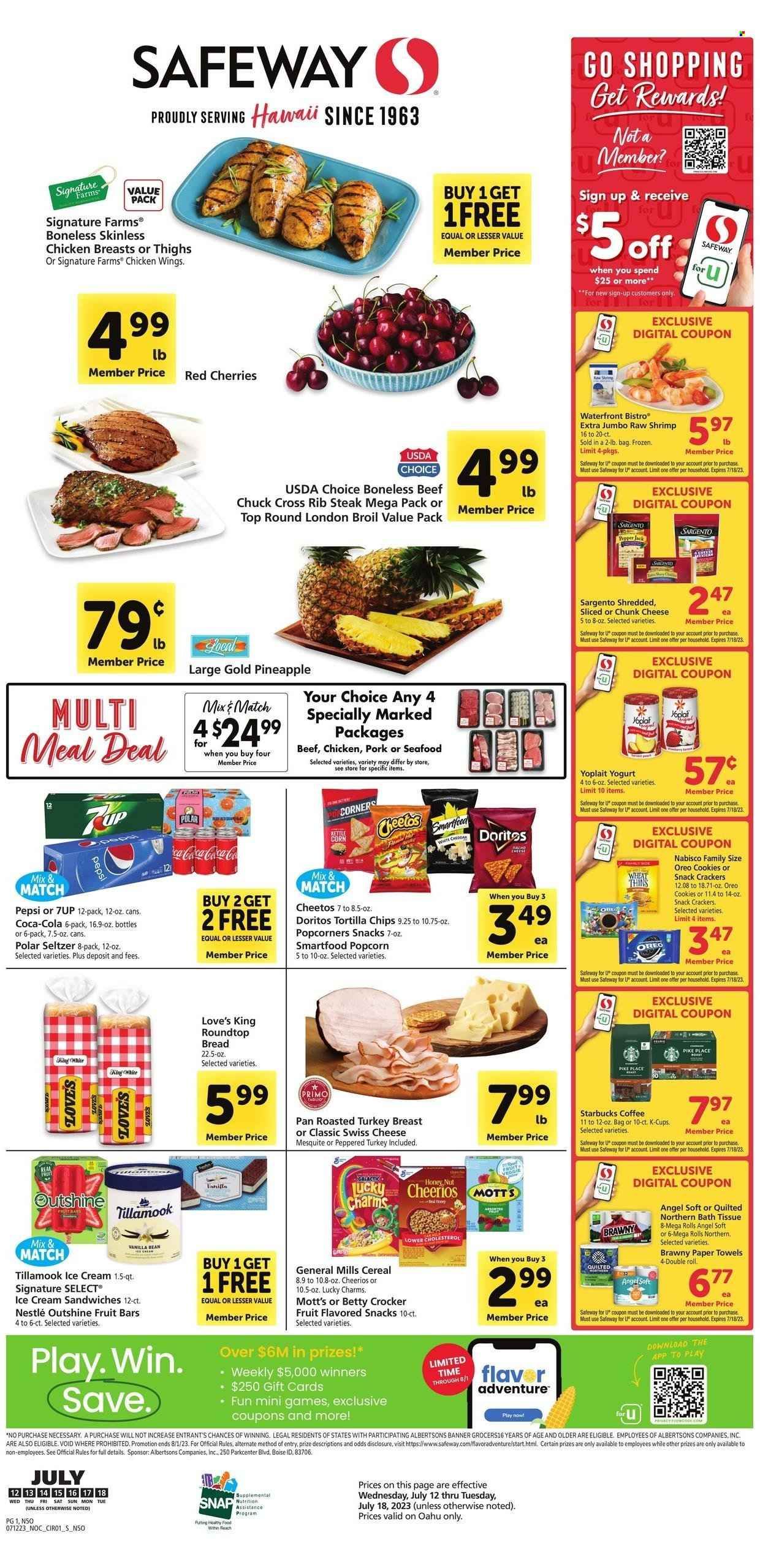 Safeway (HI) Weekly Ad Flyer Specials July 12 to July 18, 2023