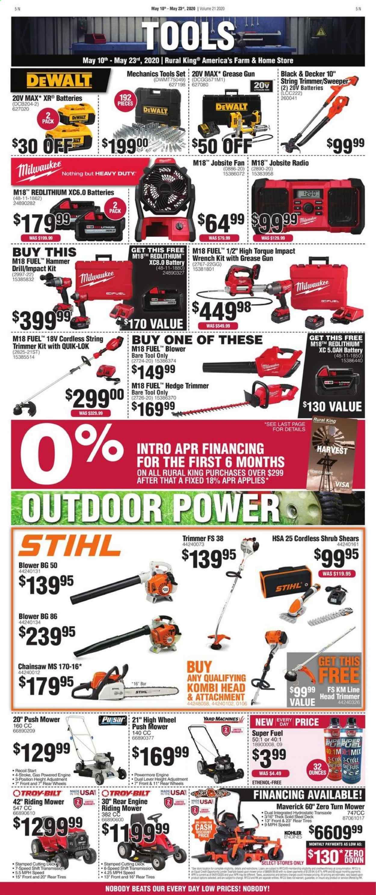 Rural King Weekly Ad & Flyer May 10 to 23