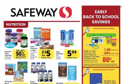 Safeway (CA) Weekly Ad Flyer Specials July 12 to July 18, 2023