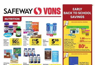 Safeway (CA) Weekly Ad Flyer Specials July 12 to July 18, 2023