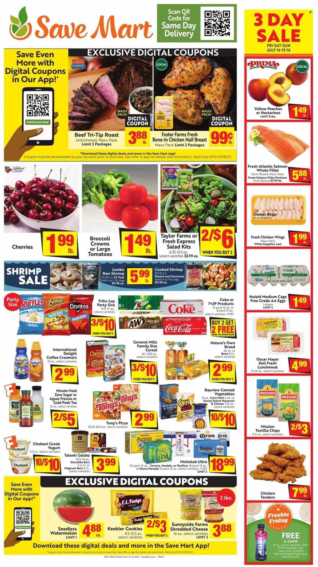 Save Mart (CA, NV) Weekly Ad Flyer Specials July 12 to July 18, 2023
