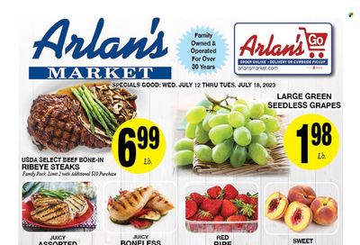 Arlan's Market (TX) Weekly Ad Flyer Specials July 12 to July 18, 2023