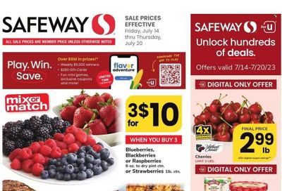 Safeway (DC) Weekly Ad Flyer Specials July 14 to July 20, 2023