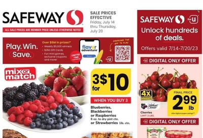 Safeway (VA) Weekly Ad Flyer Specials July 14 to July 20, 2023