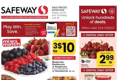 Safeway (MD) Weekly Ad Flyer Specials July 14 to July 20, 2023
