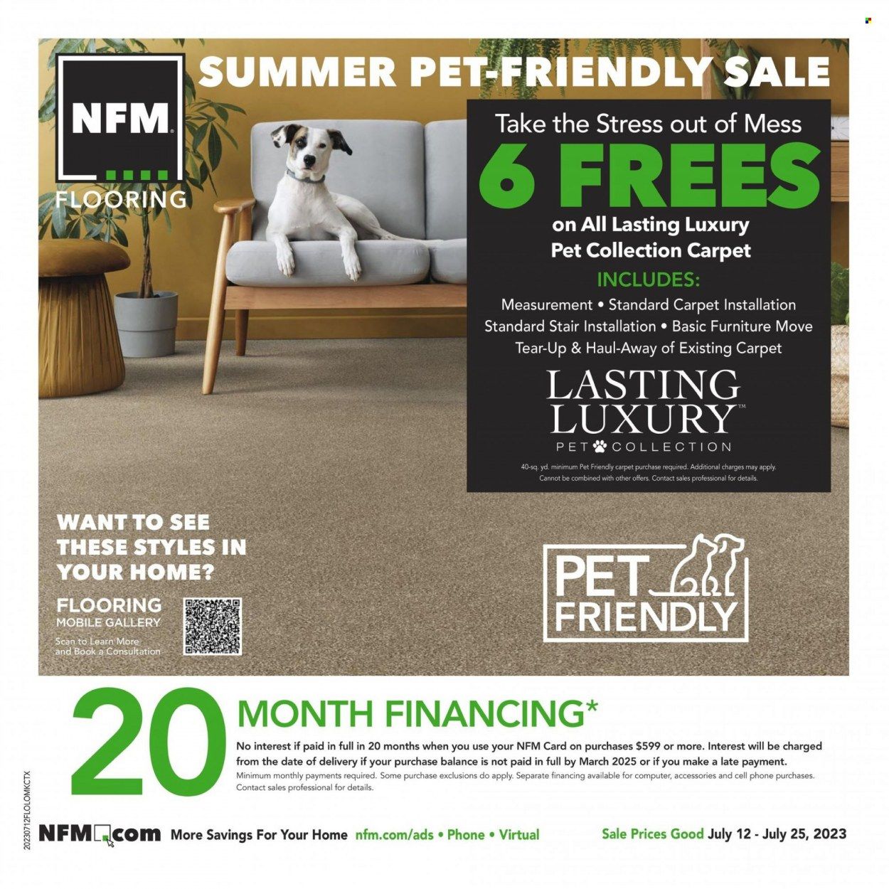 Nebraska Furniture Mart (IA, KS, NE, TX) Weekly Ad Flyer Specials July 12 to July 25, 2023