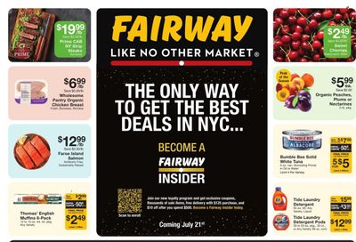 Fairway Market (CT, NJ, NY) Weekly Ad Flyer Specials July 14 to July 20, 2023